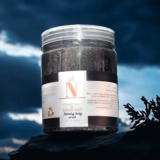 Activated Charcoal Foaming Scrub مقشر الفحم النشط الصابوني.